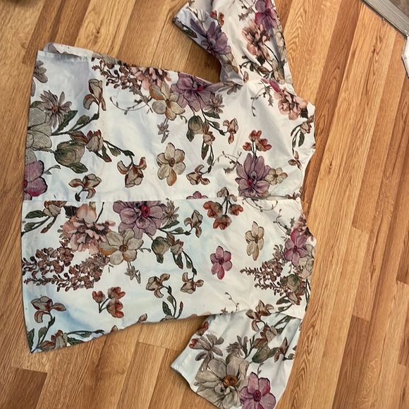 Adam Lippes Collective Floral Top Size 0 - Picture 6 of 7